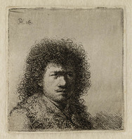 KG 03554
<br/>
Rembrandt, zelfportret
<br/>
<em>Rembrandt (1606-1669)</em>